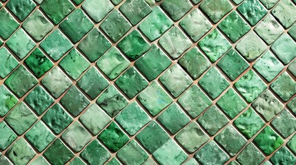 Ceramic tile pattern wallpaper