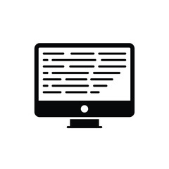 Coding vector icon