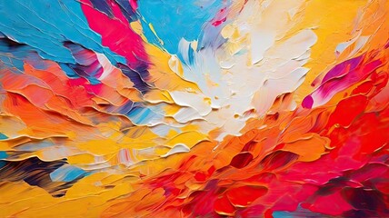 Wall Mural - abstract background with splashes