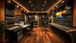 © Aeman - Plans for a state-of-the-art music recording studio with soundproof rooms and advanced equipment