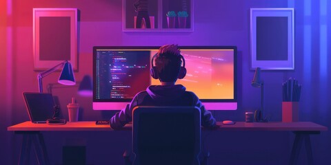 programmer is a programmer using a computer
