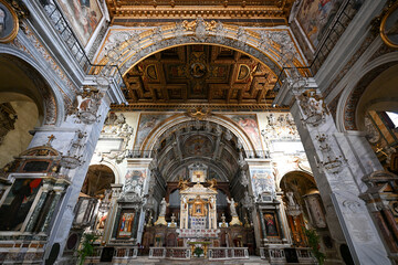 Canvas Print - Church of Santa Maria - Aracoeli, Rome, Italy