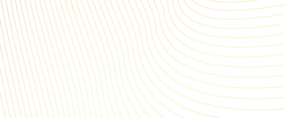 Wall Mural - vector abstract gold wavy line pattern golden color smooth gradient on white transparent background 
