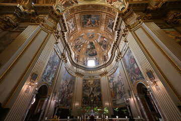 Sticker -  Basilica of Sant'Andrea della Valle in Rome, Italy