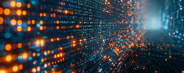 A computer screen filled with lines of code, the language of the digital world.