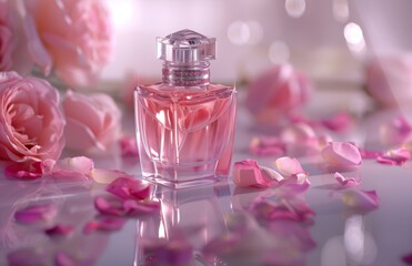 Wall Mural - perfume and rose