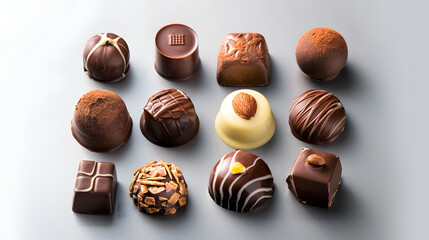 Sticker - various chocolate pralines