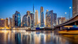 © frank peters - the business bay of dubai dat night