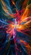 © Mark - An ultra-sharp image vibrant abstract digital art with dynamic shapes and colors