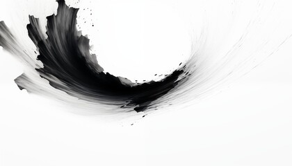 blank ink splash oriental