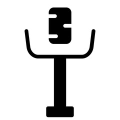 Poster - Device Electronic Microphone Glyph Icon