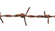 © Krtola  - Barbed wire on a transparent background