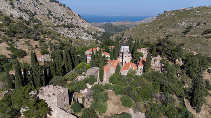 The monastery of Nea Moni in Chios island, Greece