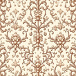 © 두호 최 - seamless damask pattern
