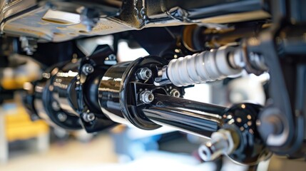 The primary function of a rack end is to stabilize the wheel spindle and maintain its secure attachment to the steering linkage