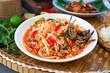 © Meowwelove - papaya salad, Som Tam,som tum thai food, isan food,Thai isan kitchen