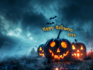 Wall Mural - Realistic background for halloween season celebration