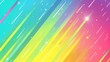 © Matthew - Vibrant background with diagonal multicolored lines and speckles, creating an energetic and joyful atmosphere