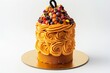 © Mayatnikstudio - Pumpkin Bucket Cake with Fall Harvest Candy Display
