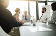 © ThurstanBuyout/peopleimages.com - Office, expert and business people in meeting, teamwork and planning with feedback for funding proposal. Accounting, broker and employees with conversation, review finances and trading with ideas