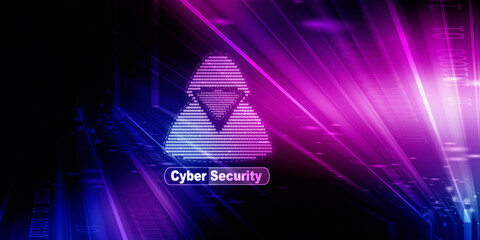 Wall Mural - 

2d illustration Cyber crime and internet privacy hacking. Network security, Cyber attack, Computer Virus, Ransomware, and Malware Concept
