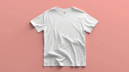 Blank white tshirt mockup clothing apparel undershirt