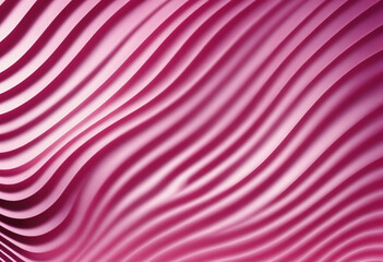 Aufkleber - Seamless flowing wavy chromed pink repeat stripes design background