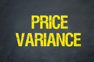 Poster - Price Variance	