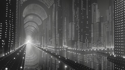 Poster - matrix city