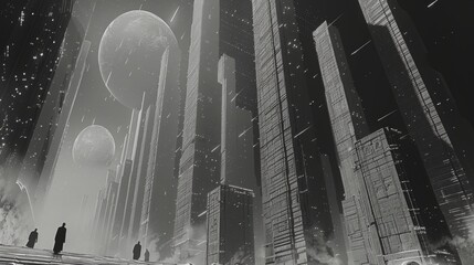 Poster - matrix city