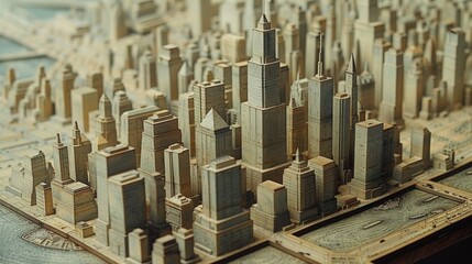 Poster - matrix city