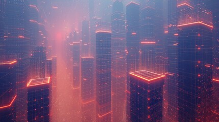 Poster - matrix city