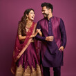 © Neha - young indian couple in traditional wear