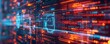 © wpw - Futuristic holographic code and virtual user interface concept Abstract digital technology background