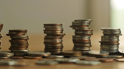 stack of coins