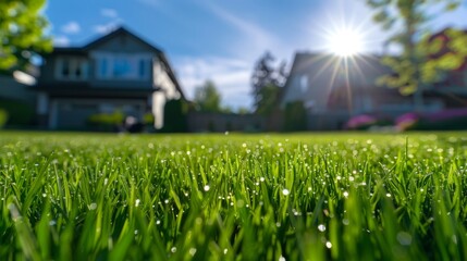 Poster - The Dewy Morning Lawn