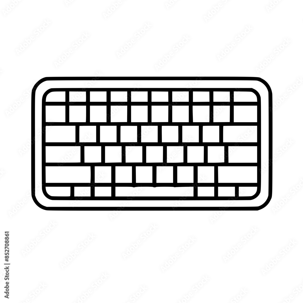blank computer keyboard svg, svg files for cricut, keyboard png ...