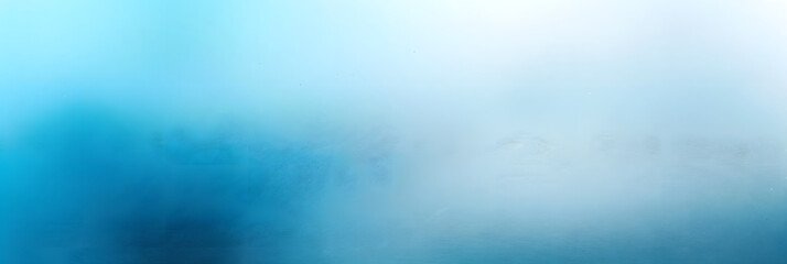 Wall Mural - light blue white color gradient background, smooth grainy texture effect, copy space