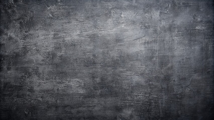 A close-up image of dark gray concrete with scratches and smudges