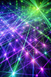 © fr_119 - Futuristic abstract background with neon lines for network and big data technology.