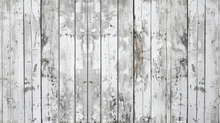 Poster - Vintage white wood texture and background panorama