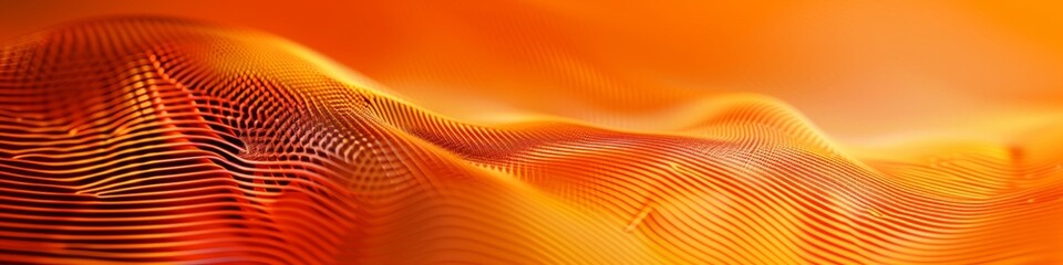 Vibrant tangerine orange tech minimalist business background with subtle abstract elements, creating an energetic, sleek, and professional look for business