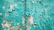 © TheWaterMeloonProjec - Urban wall texture with turquoise paint