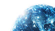 © Krtola  - Digital globe on transparent background