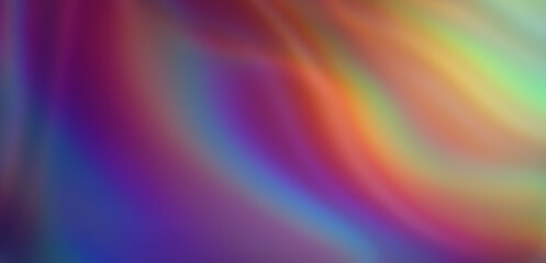 Poster - Abstract bright blurred background in iridescent holographic colors.