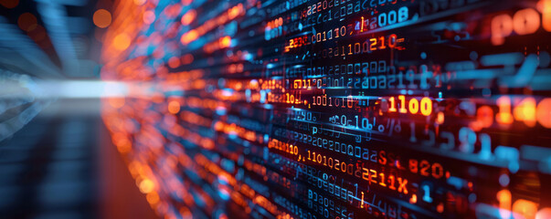 A computer screen filled with lines of code, the language of the digital world.