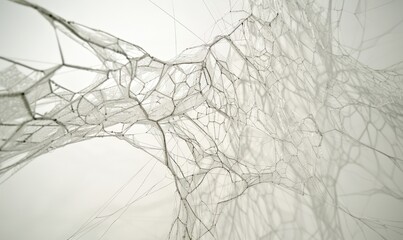 Abstract monochrome background with lines and curves
