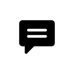 Leinwandbilder - comment icon speech bubble symbol Chat message icons - talk message Bubble chat icon. web vector icon	