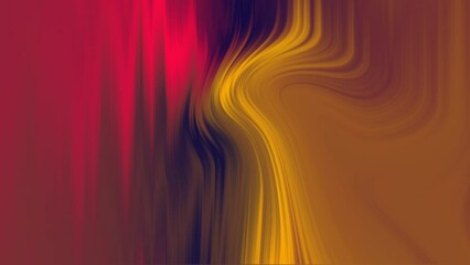 Wall Mural - Gradient smooth red and yellow color background with noise. 3D animation.