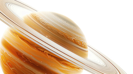 Wall Mural - saturn on a transparent background